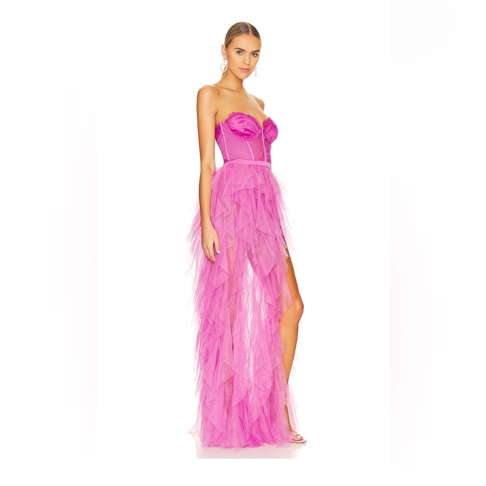 X REVOLVE Bustier Gown in Pink
For Love and Lemons - Picture 5 of 10
